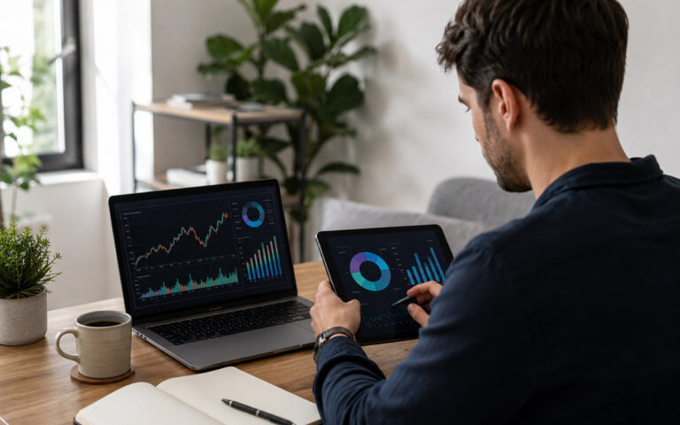 young entrepreneur interested in investing